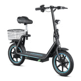 BOGIST M5Elite Electric Scooter - 500W Power 624WH Battery 35KM Range Foldable Design - Black
